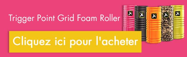 trigger point grid foam roller rouleau mousse